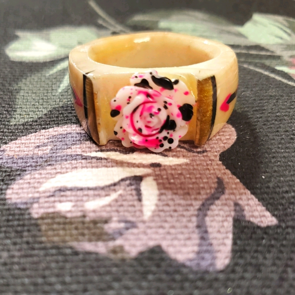 Antler Doe Rose Ring